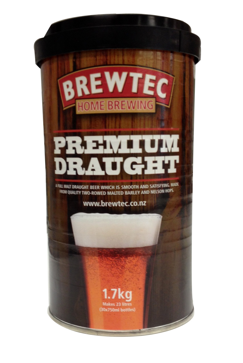 Brewtec Premium Draught Beerkit 1.7kg UBREW4U