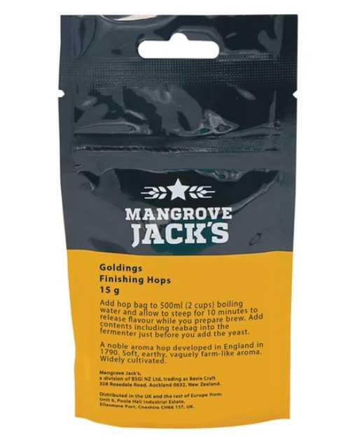 Mangrove Jack's Finishing Hops Goldings 15g UBREW4U