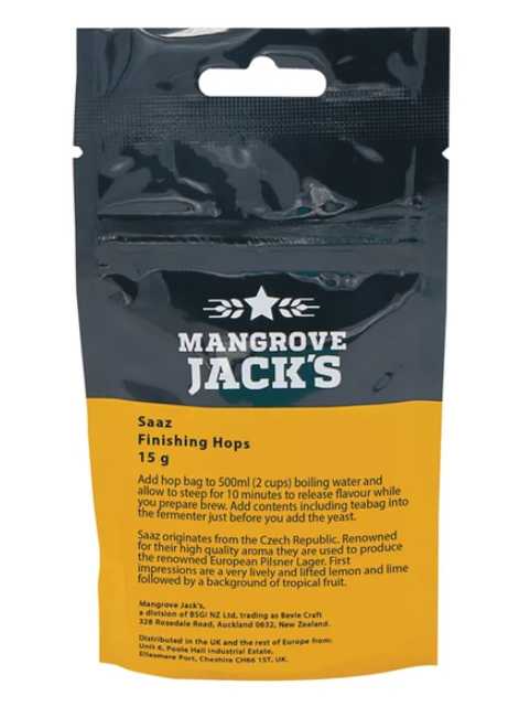Mangrove Jack's Finishing Hops Saaz 15g UBREW4U