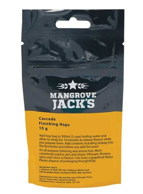 Mangrove Jack's Finishing Hops Cascade 15g UBREW4U