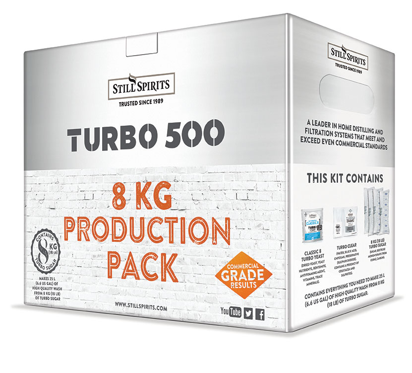 Still Spirits Turbo Production Pack 8Kg UBREW4U