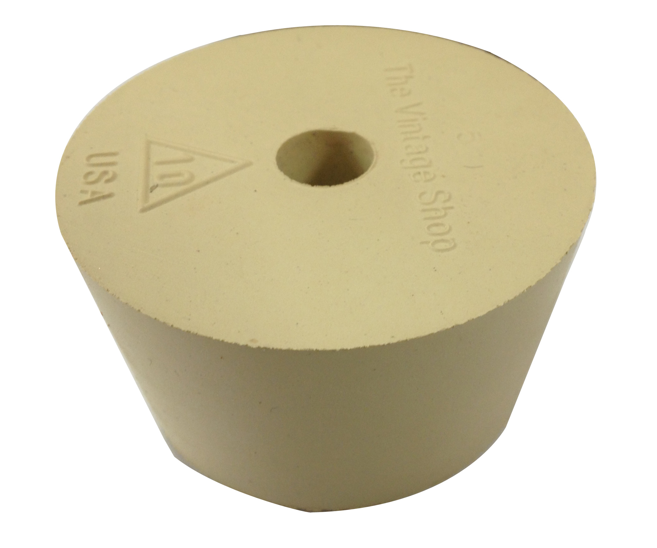 Rubber stopper, #10 w/airlock hole (for plastic carboy) UBREW4U