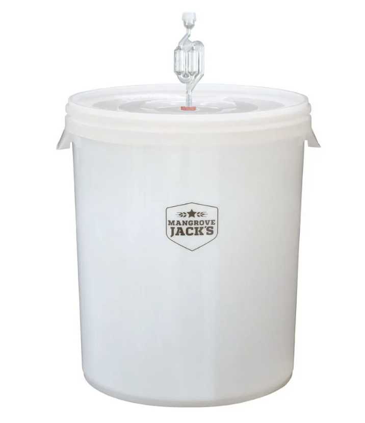 30L Fermenter Bucket, Tap & Therm UBREW4U