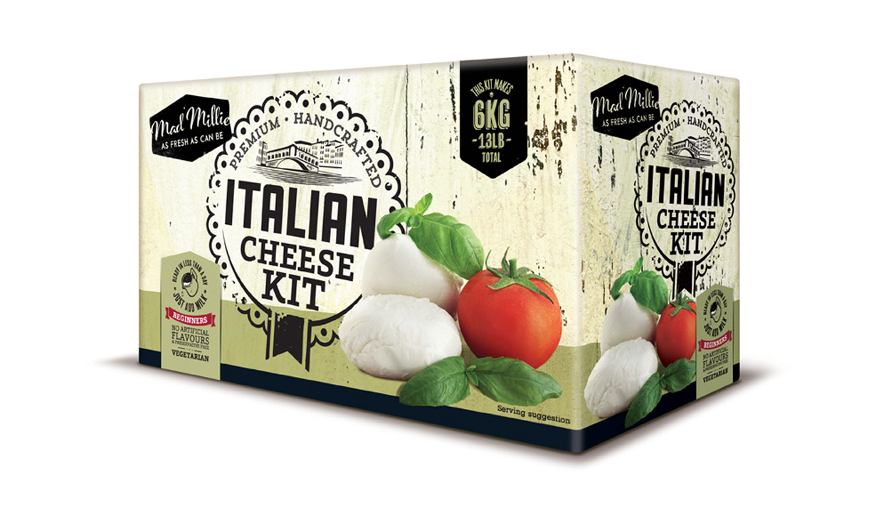 Mad Millie Italian Cheeses Kit UBREW4U