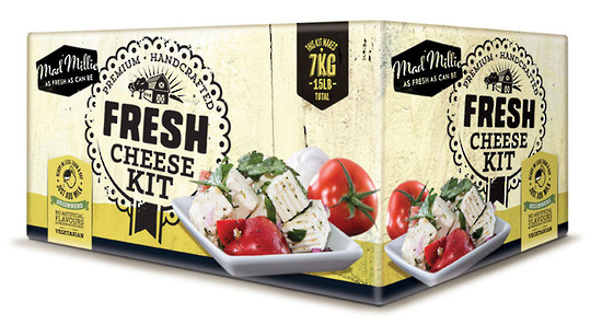 Mad Millie Fresh Cheese Kit UBREW4U