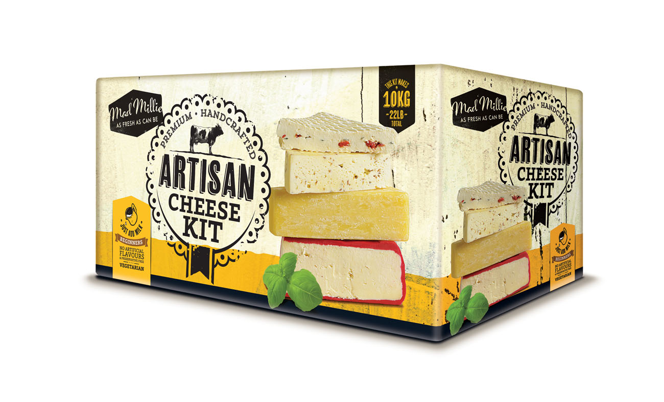 Mad Millie Artisan Cheese Kit UBREW4U