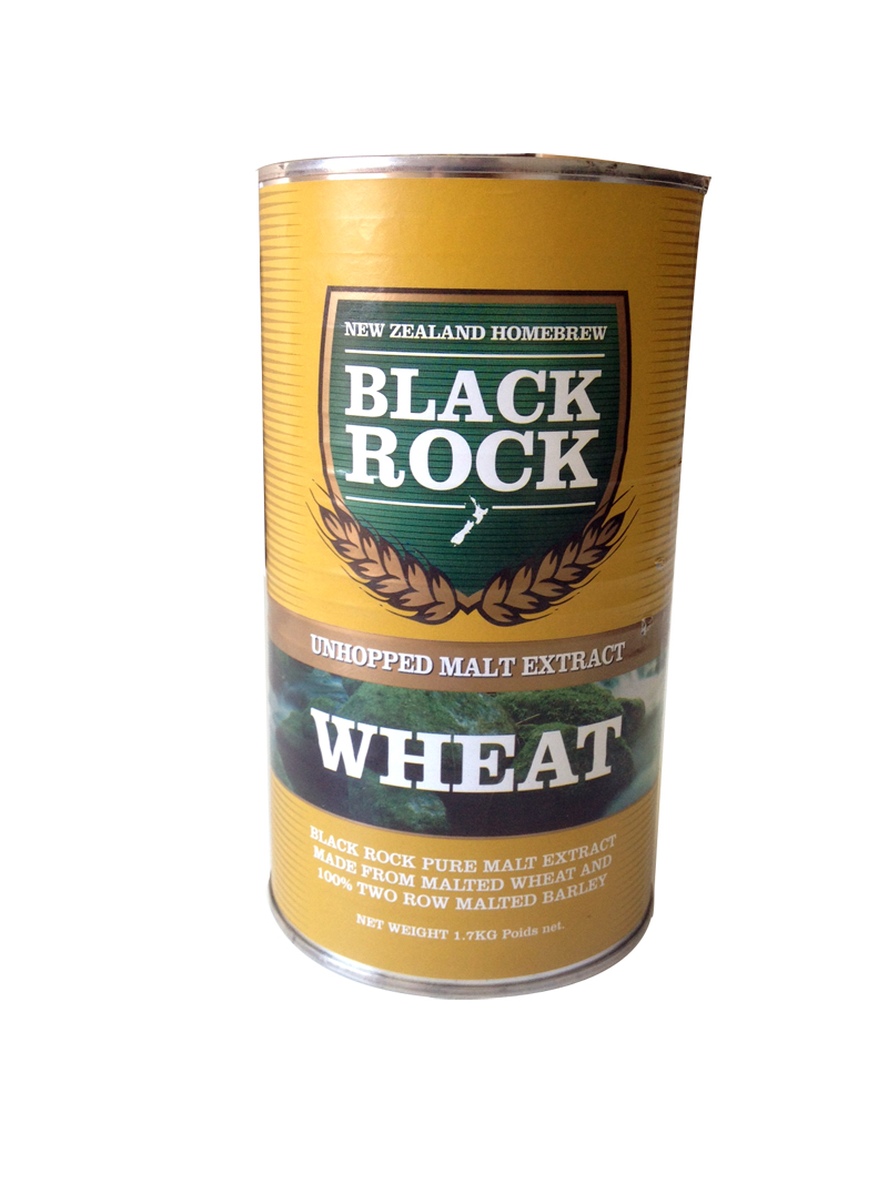 Black Rock Wheat  Unhopped Malt 1.7kg UBREW4U