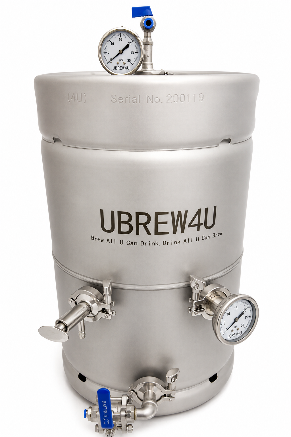 UBREW4U 50L Pressure Brewing Fermenter