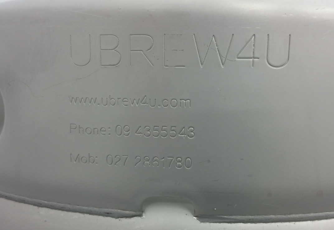 UBREW4U Serving Keg with 4in Tri-Clamp