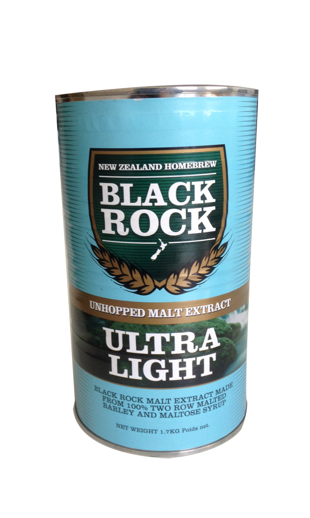 Black Rock Ultra Light Unhopped  Malt 1.7kg UBREW4U