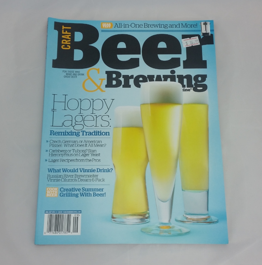 Beer And Brewing Aug/Sept 2016 UBREW4U