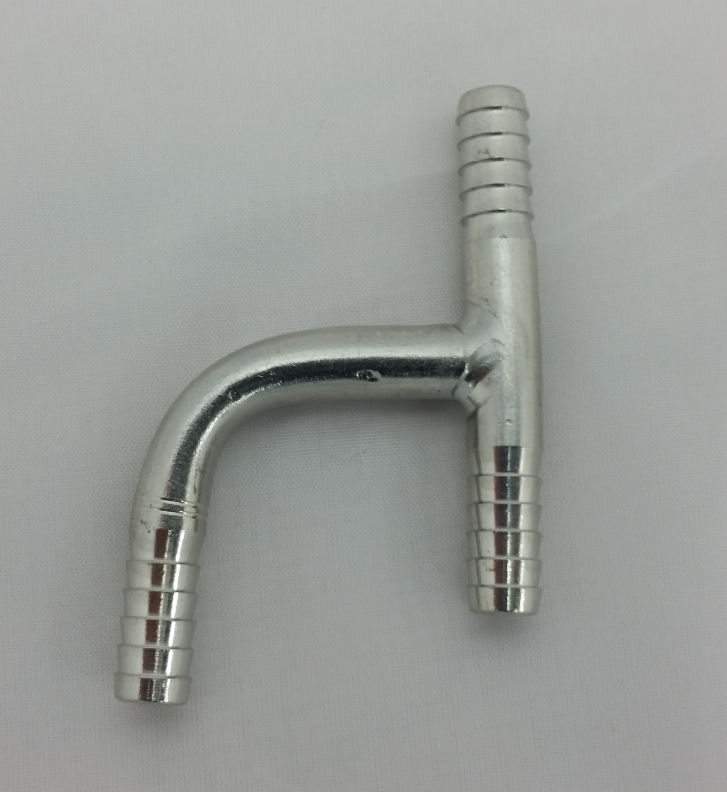 1/4in Y Barbed Hose Connect SS UBREW4U