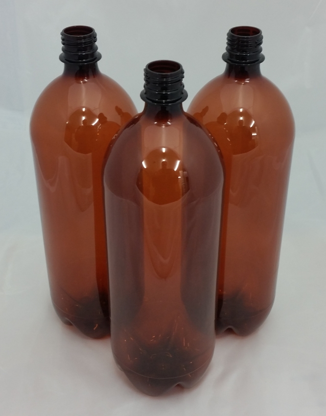 1.5ltr PET Bottle Amber-15 UBREW4U
