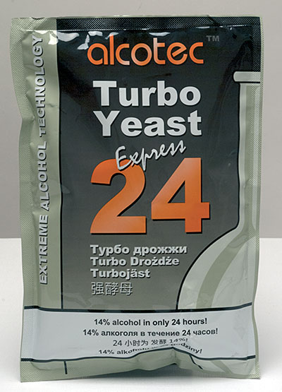 Alcotec Turbo Yeast 24 UBREW4U