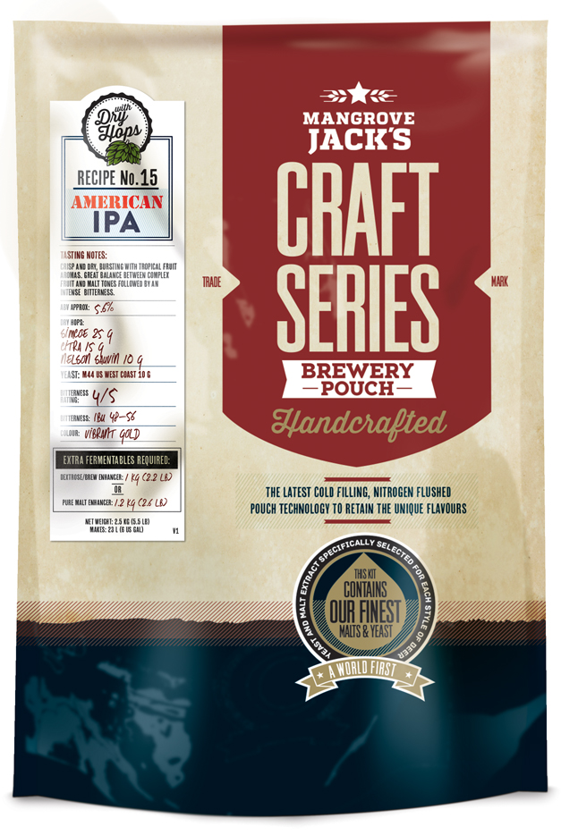 Mangrove Jack's Craft Series American IPA 2.5kg UBREW4U